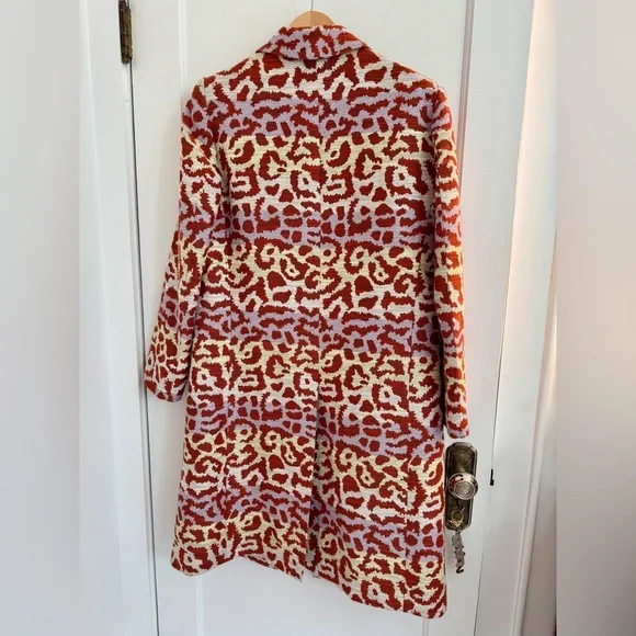 Smythe Red and Cream Patterned Blazer - Picture 3 of 8